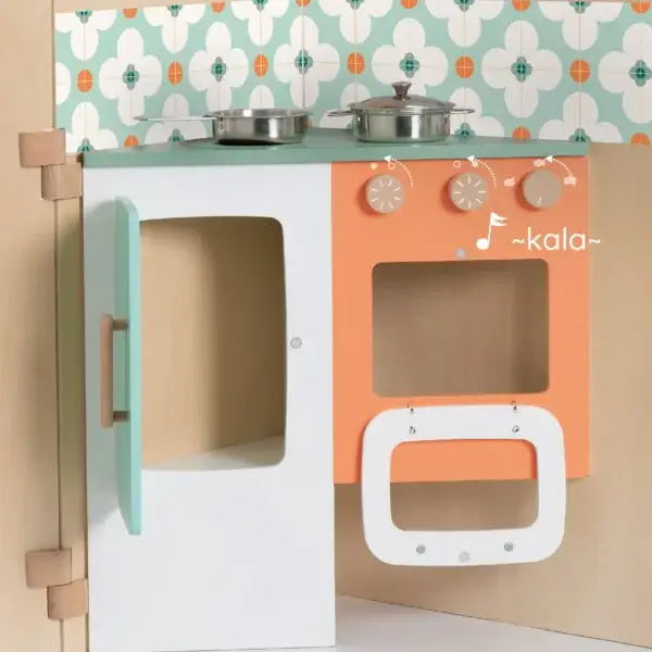 Classic World My Little Home Folding Wooden Play house Toy