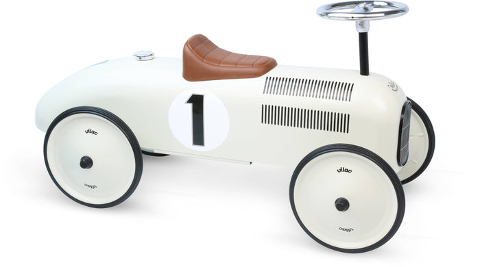 Vilac - Off-White Metal Car