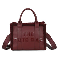 JM1393 Wooled Small Tote Bag