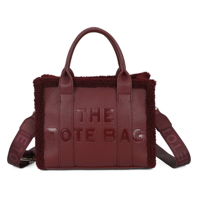JM1393 Wooled Small Tote Bag
