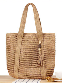 Large Size Paper Straw Tote Bag -CL-40