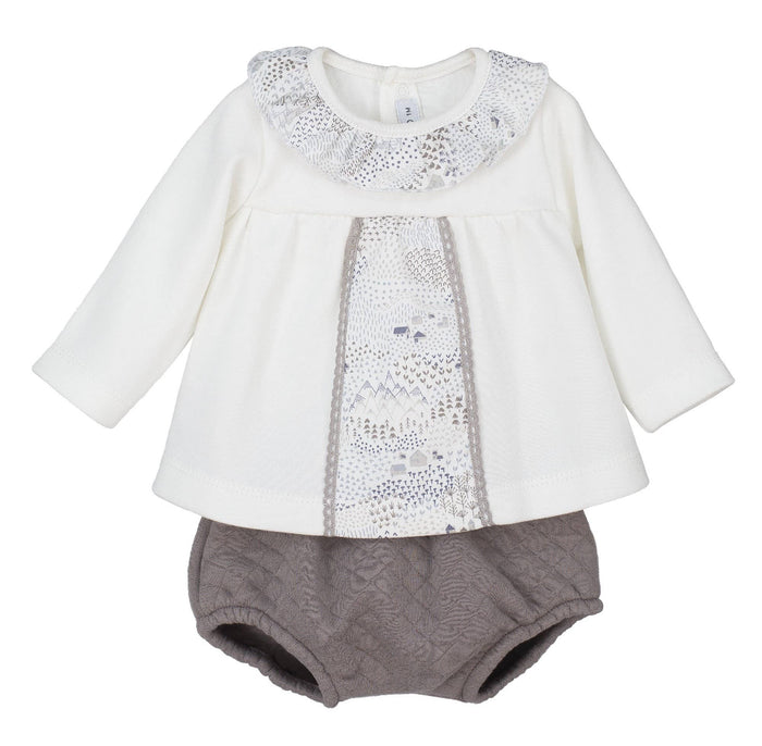 baby Girl 2 Piece 100% Cotton Set