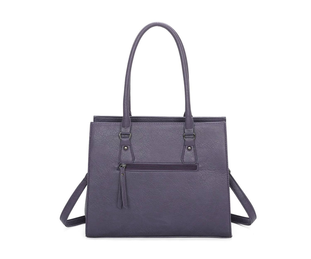 Classic Multi-Compartments Tote bag A4 Work Bag Shoulder Bag