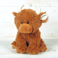 Scottish Highland Cow Plush Brown Plush Soft Toy