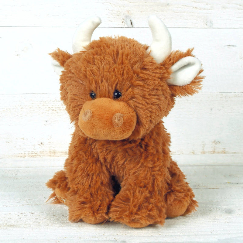 Scottish Highland Cow Plush Brown Plush Soft Toy