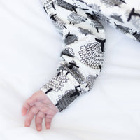 Unisex Baby Cotton Sleepsuit (Onesie) – Sheep Print