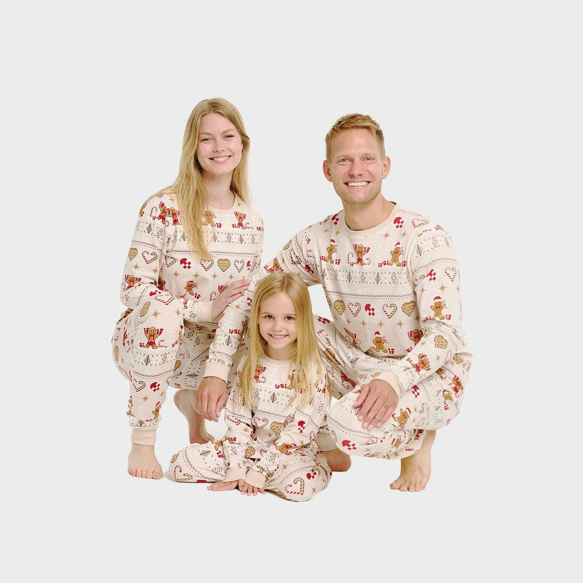 Christmas Cookie Pajamas Beige – Men