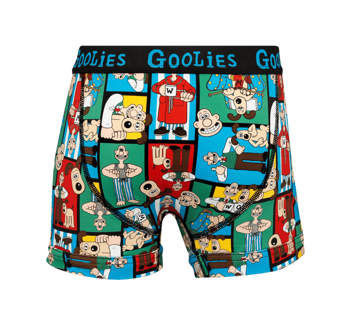 Wallace & Gromit - Kids Boxer Shorts - Goolie