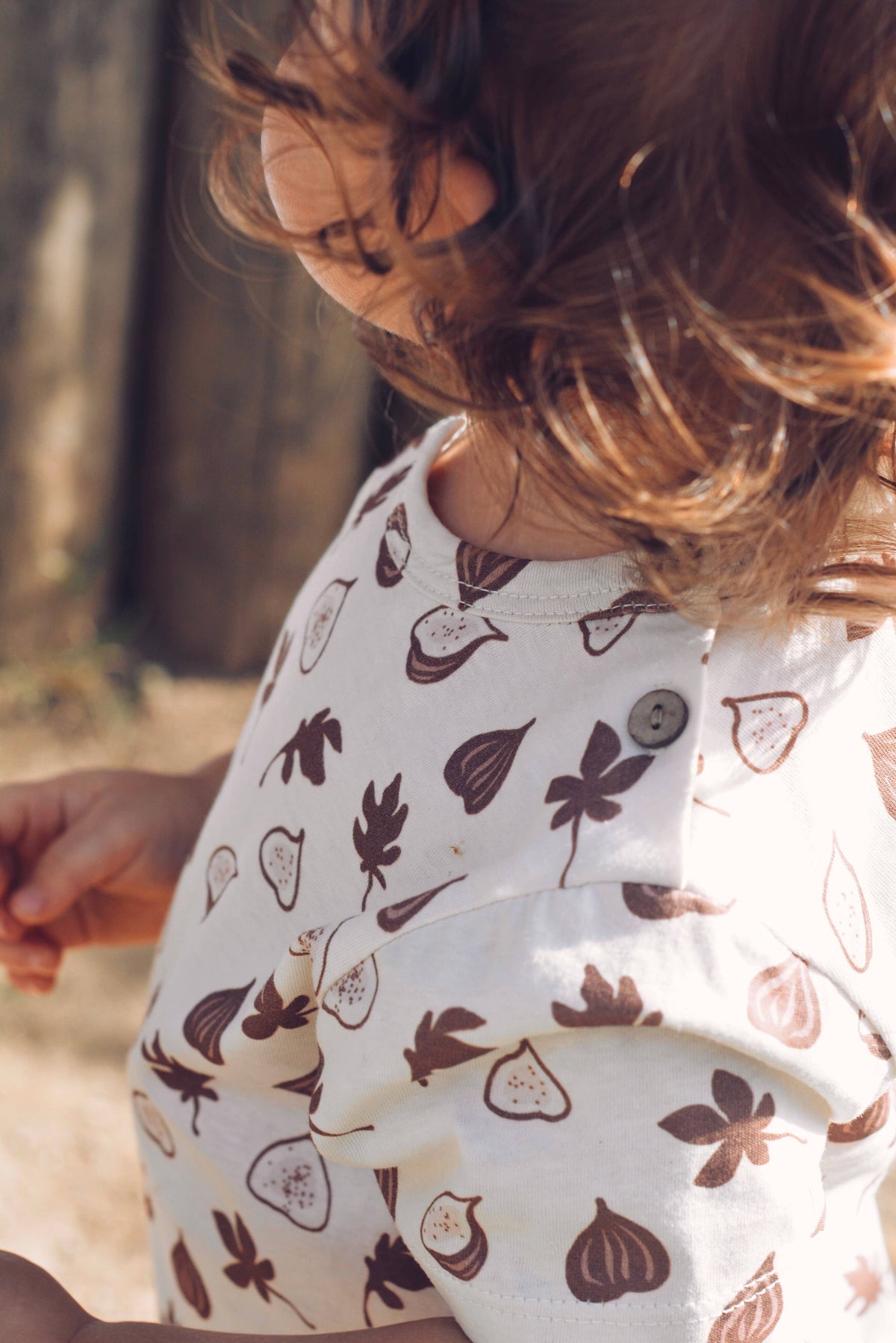 Kids/Baby Summer T-shirt Fig pattern 100% Cotton