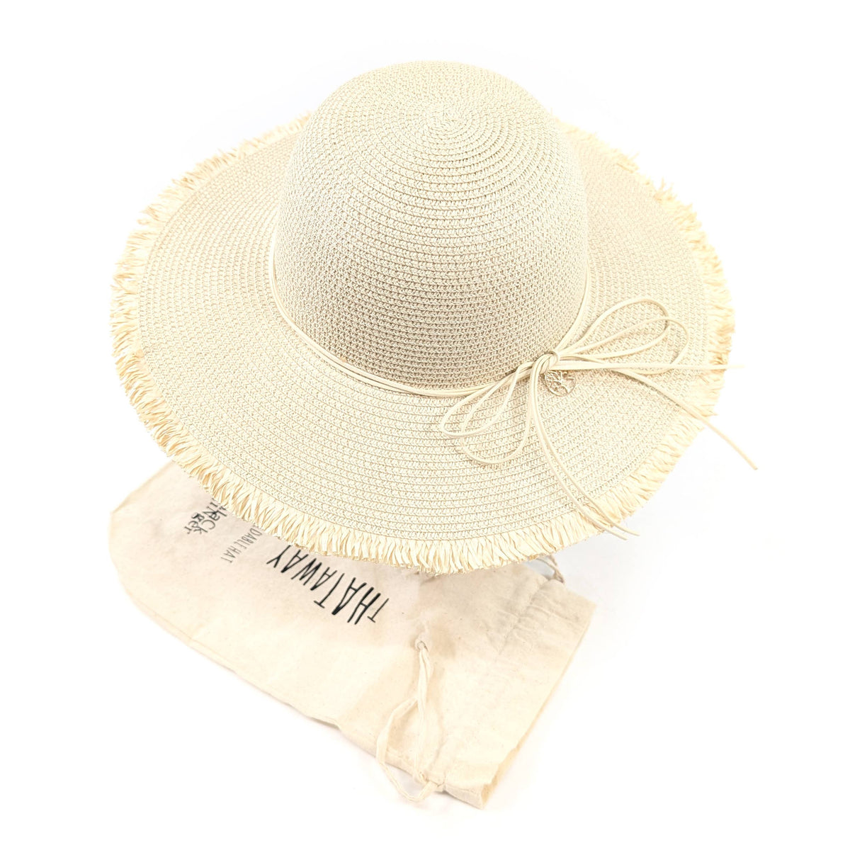 Women's Tree of Life Wide Brim Foldable Hat (57cm) - Natural