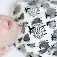 Unisex Baby Cotton Sleepsuit (Onesie) – Sheep Print