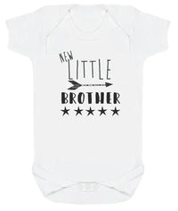 New Little Sister Baby Vest