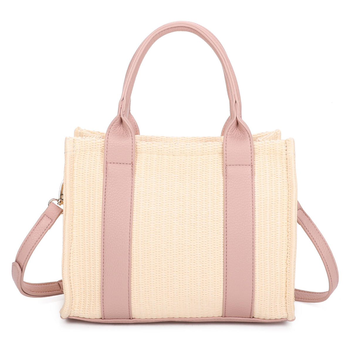 JM1571 Straw Tote Bag Summer Beach Style