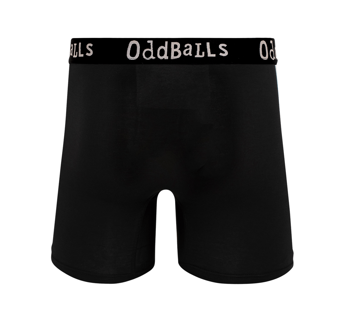 Mens Bamboo Boxer Shorts - Classic Black