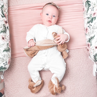 Bunny Baby Soft Slippers - (0-6months)