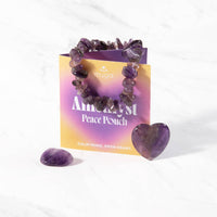 Myga Eco - Stone Pouch Collection: Set of 3 Sacred Treasures - Choice Of 3 Crystals