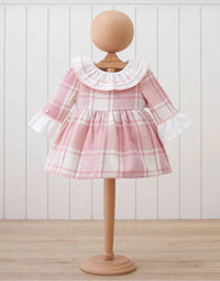 Pink Check Baby Girls Dress
