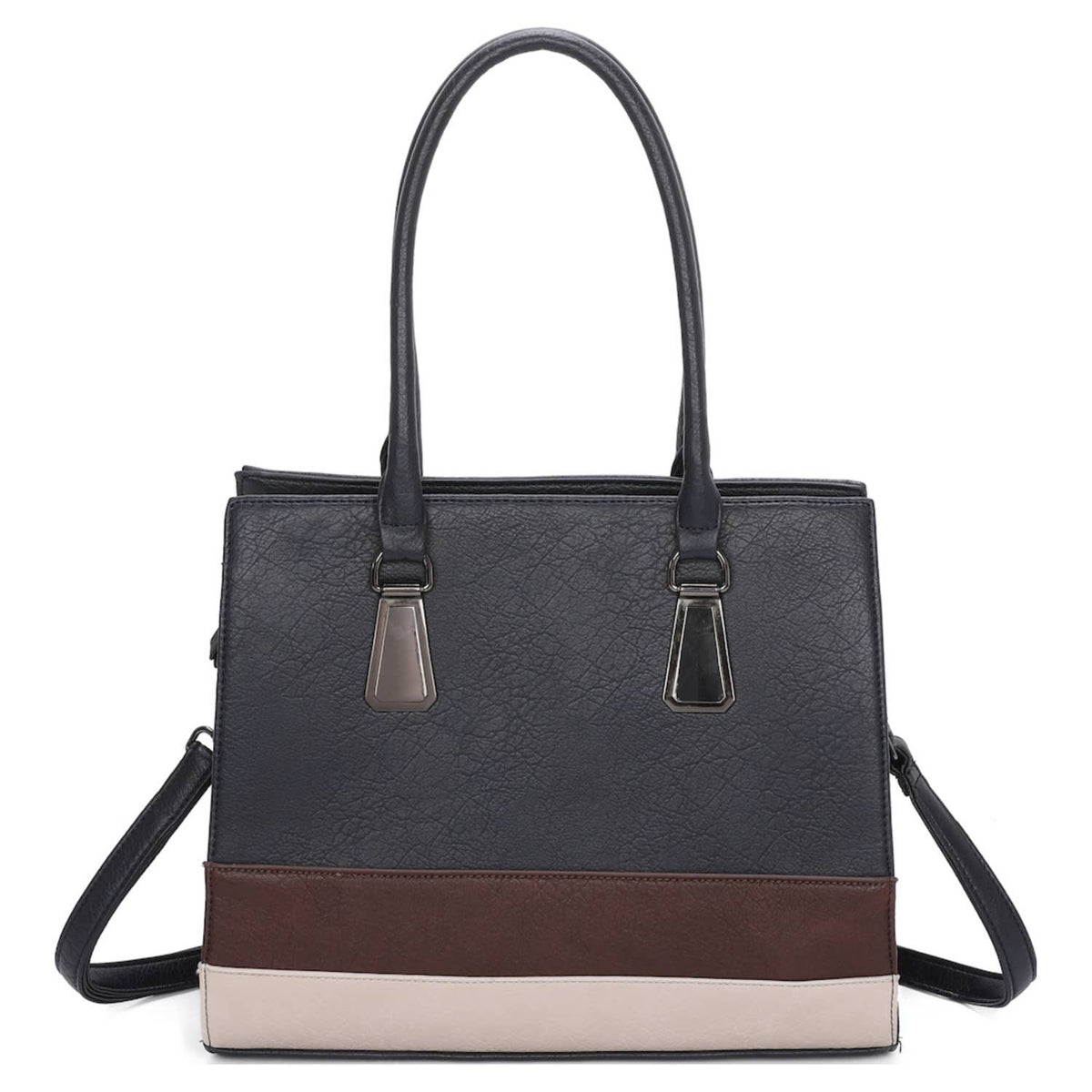 Classic Multi-Compartments Tote bag A4 Work Bag Shoulder Bag