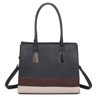 Classic Multi-Compartments Tote bag A4 Work Bag Shoulder Bag