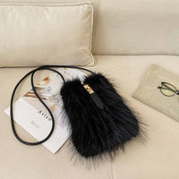 Soft Faux Fur Mobile Bag Essential Bag - More colours available