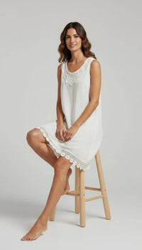 AMANDA Linen Dress