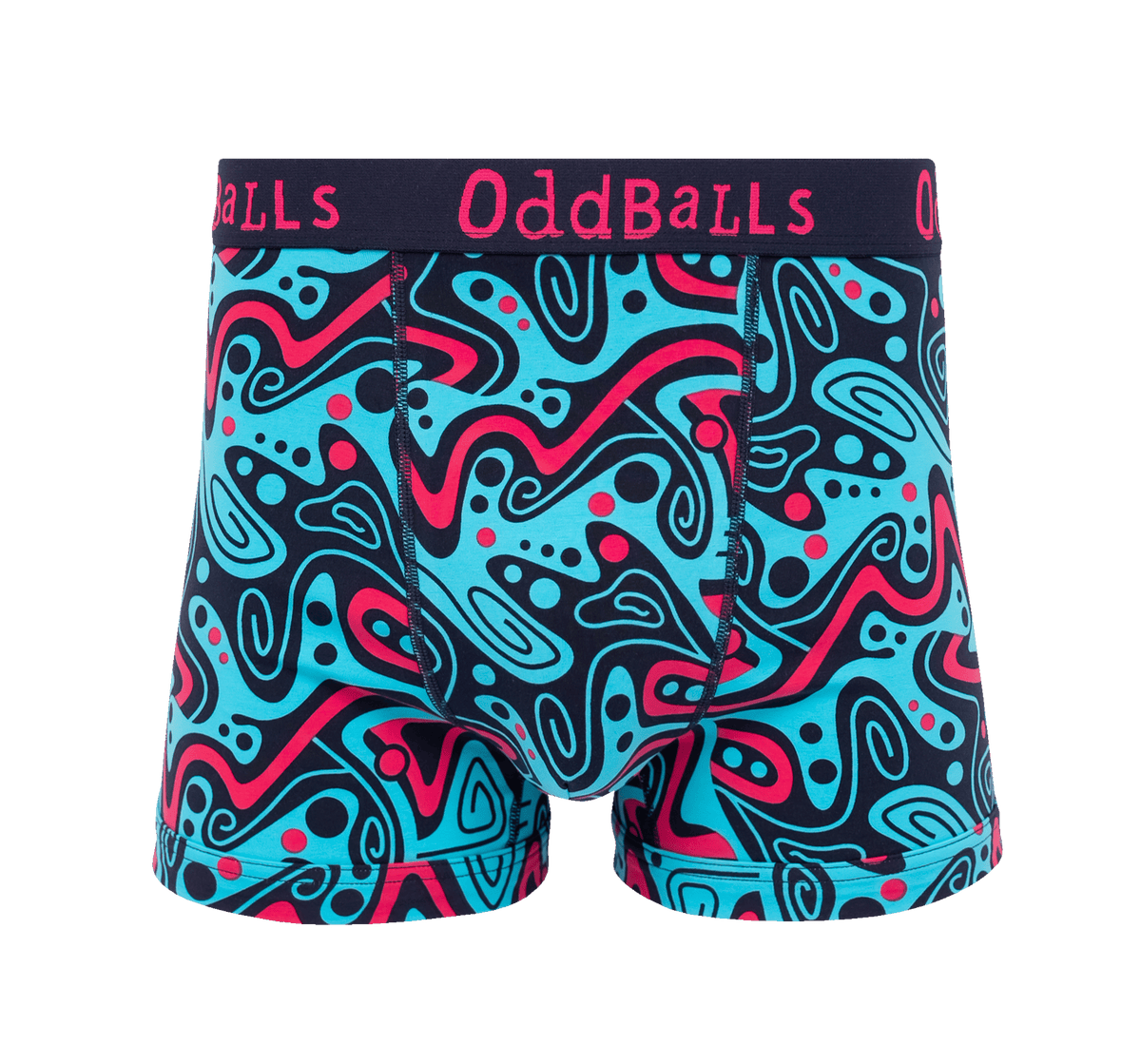 Tidal Wave - Mens Cotton Boxer Shorts