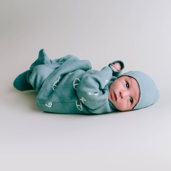 Newborn/ Home Coming Set with Fish Detail