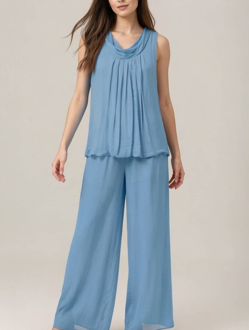 Silk Puff Vest
