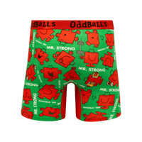 Mr Strong - Mr Men - Mens Bamboo Boxer Shorts