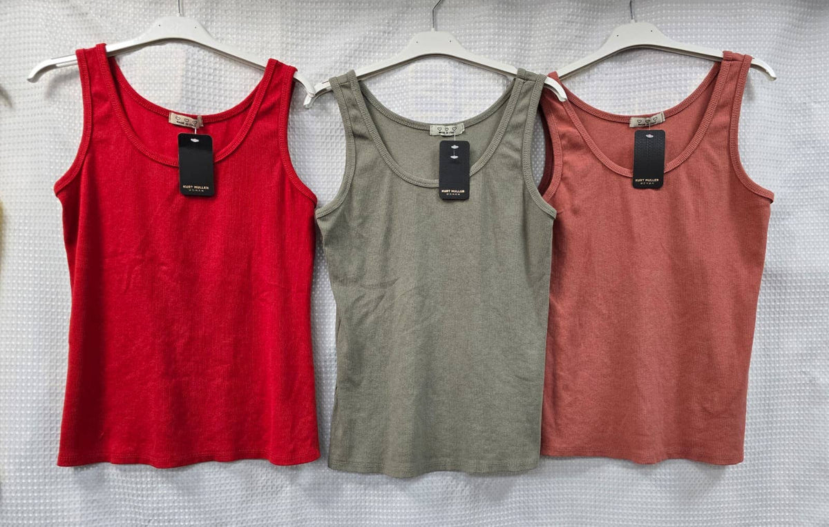 Cotton Ribbed Vest