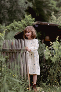 Baby / Girl Flower Patterned Dress with Balloon Sleeves