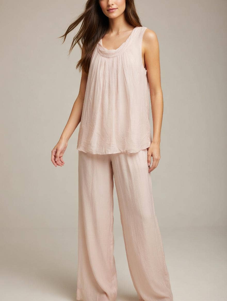 Silk Puff Vest