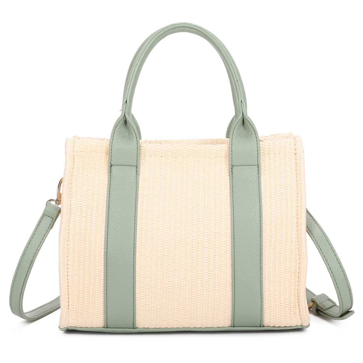 JM1571 Straw Tote Bag Summer Beach Style