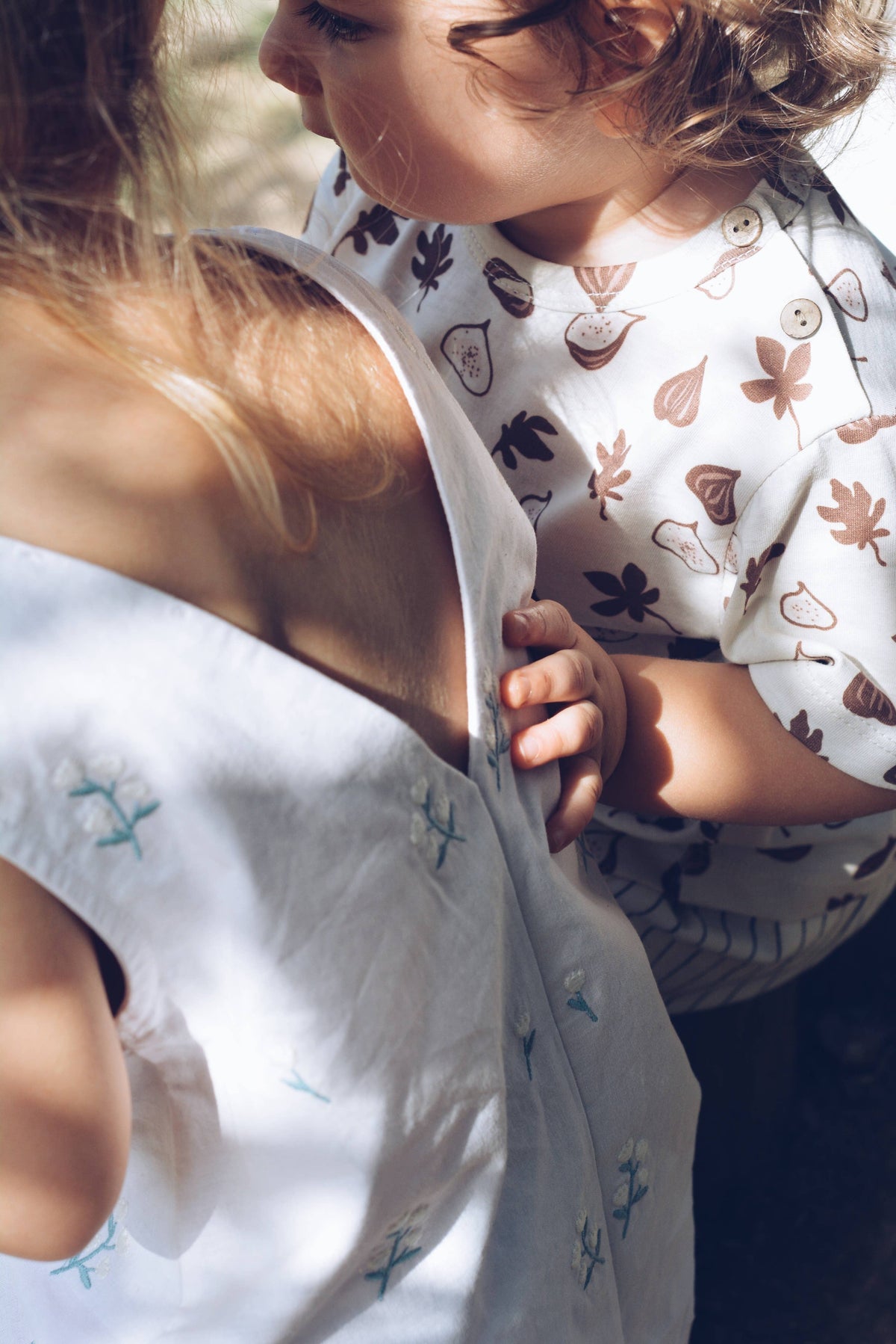 Kids/Baby Summer T-shirt Fig pattern 100% Cotton