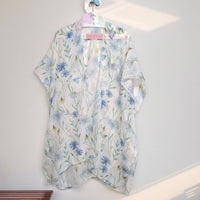 Blue Cornflower Kaftan (90x180cm) - Exclusive Design