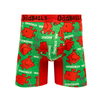 Mr Strong - Mr Men - Mens Bamboo Boxer Shorts