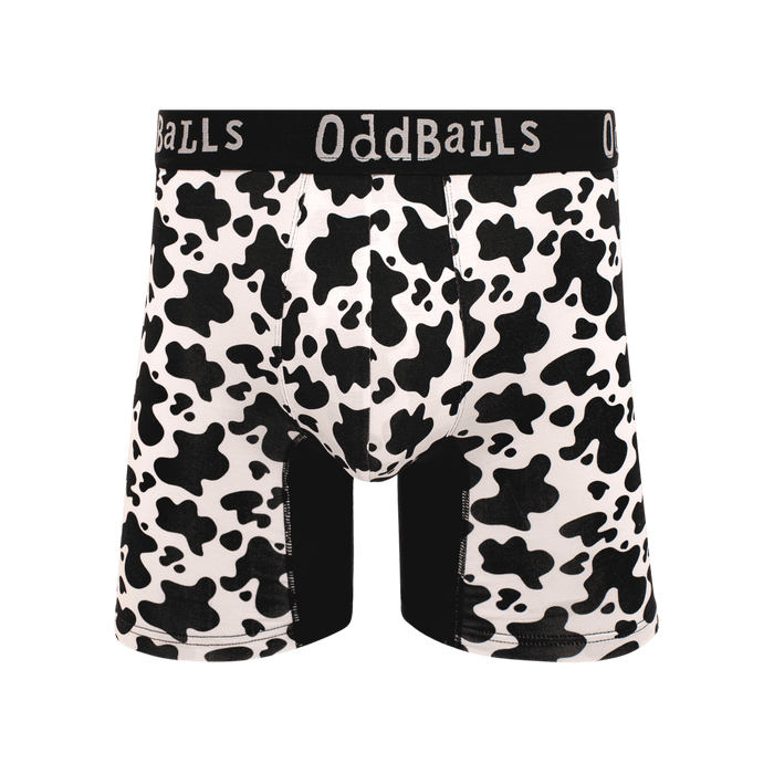 Fat Cow - Mens Bamboo Boxer Shorts
