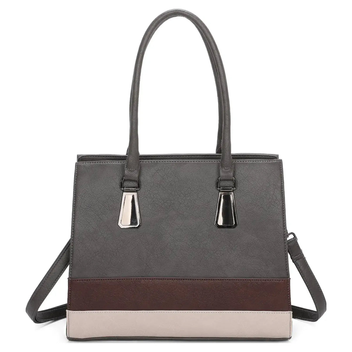 Classic Multi-Compartments Tote bag A4 Work Bag Shoulder Bag