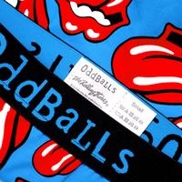The Rolling Stones - Red - Mens Cotton Boxer Shorts