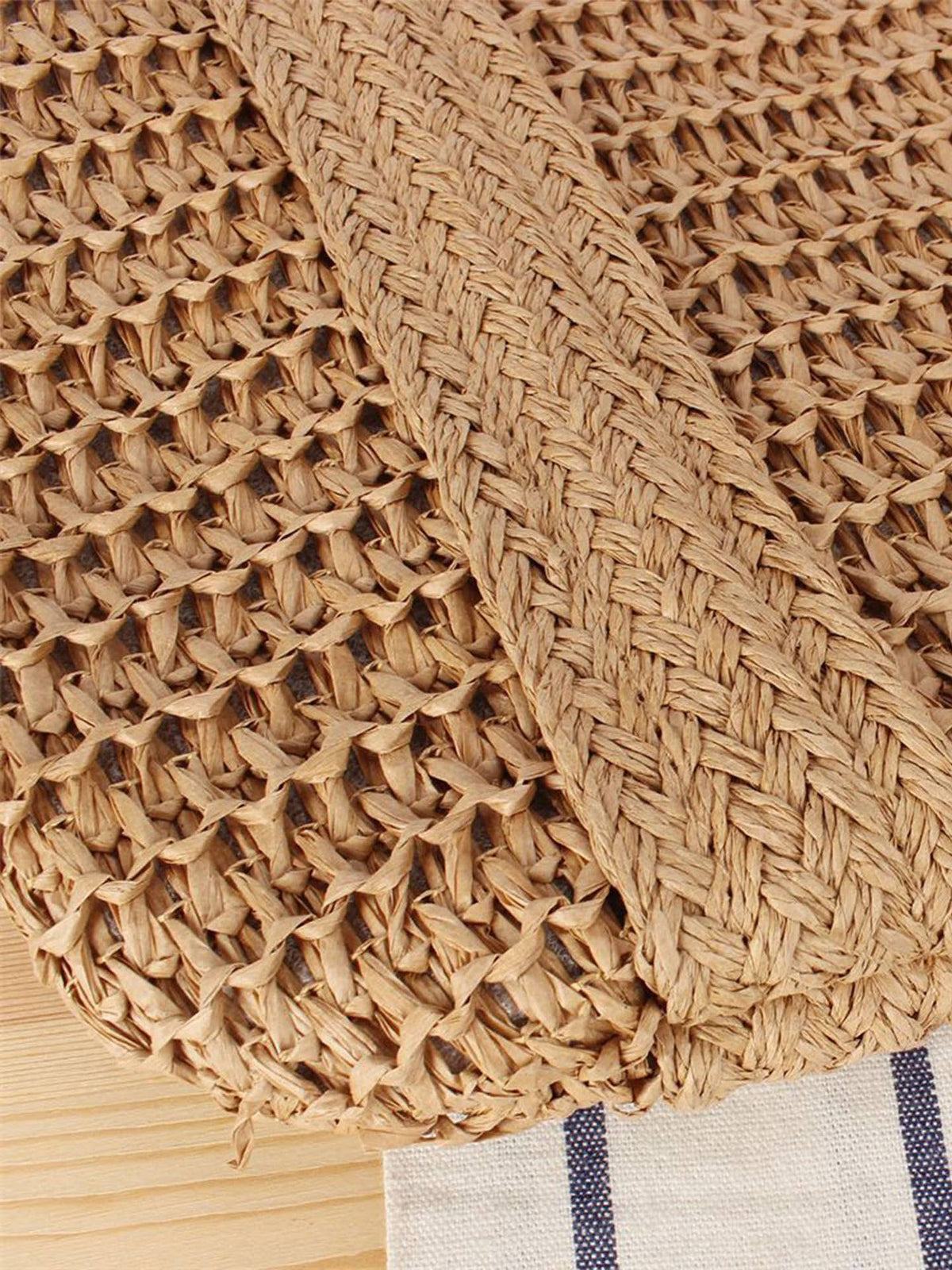 Large Size Paper Straw Tote Bag -CL-40