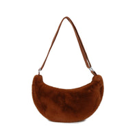Soft Faux Fur Cross Body Bag Chest Bag