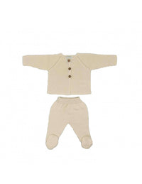 Newborn/ Home Coming Set in  Ecru