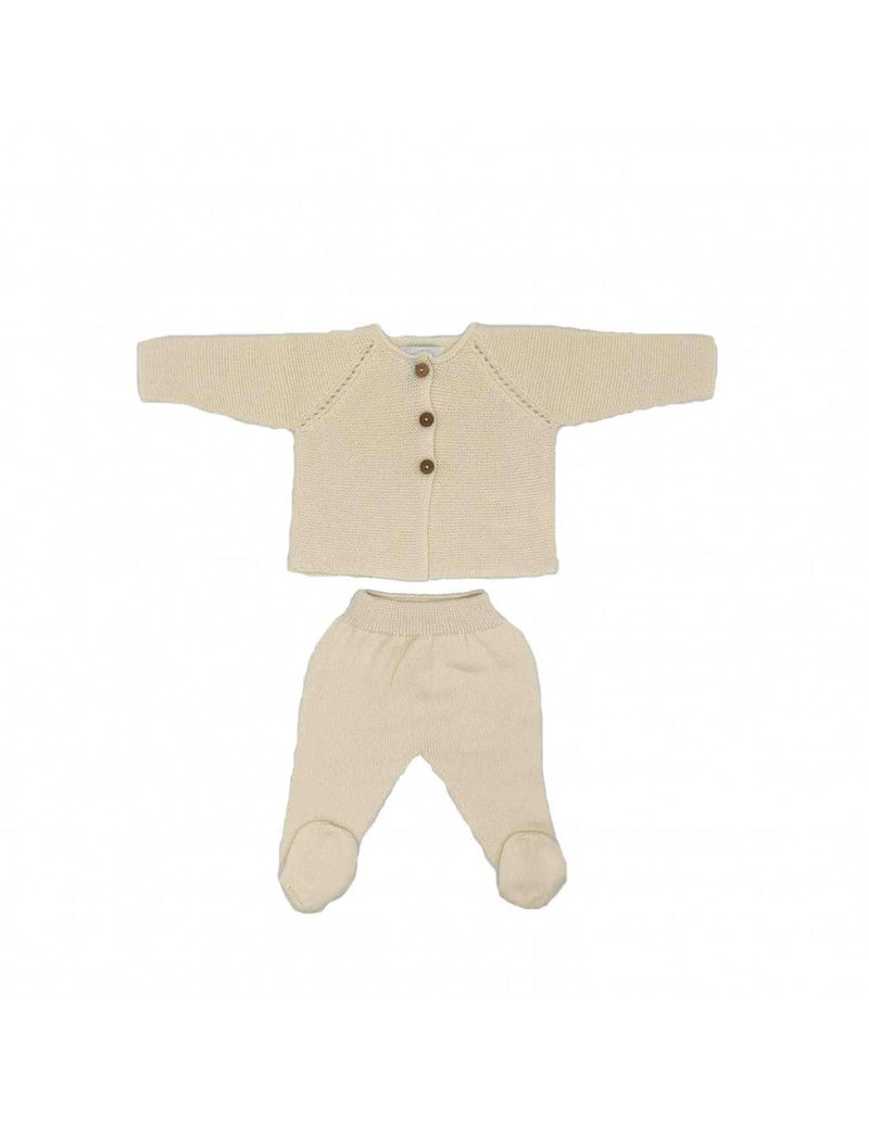 Newborn/ Home Coming Set in  Ecru