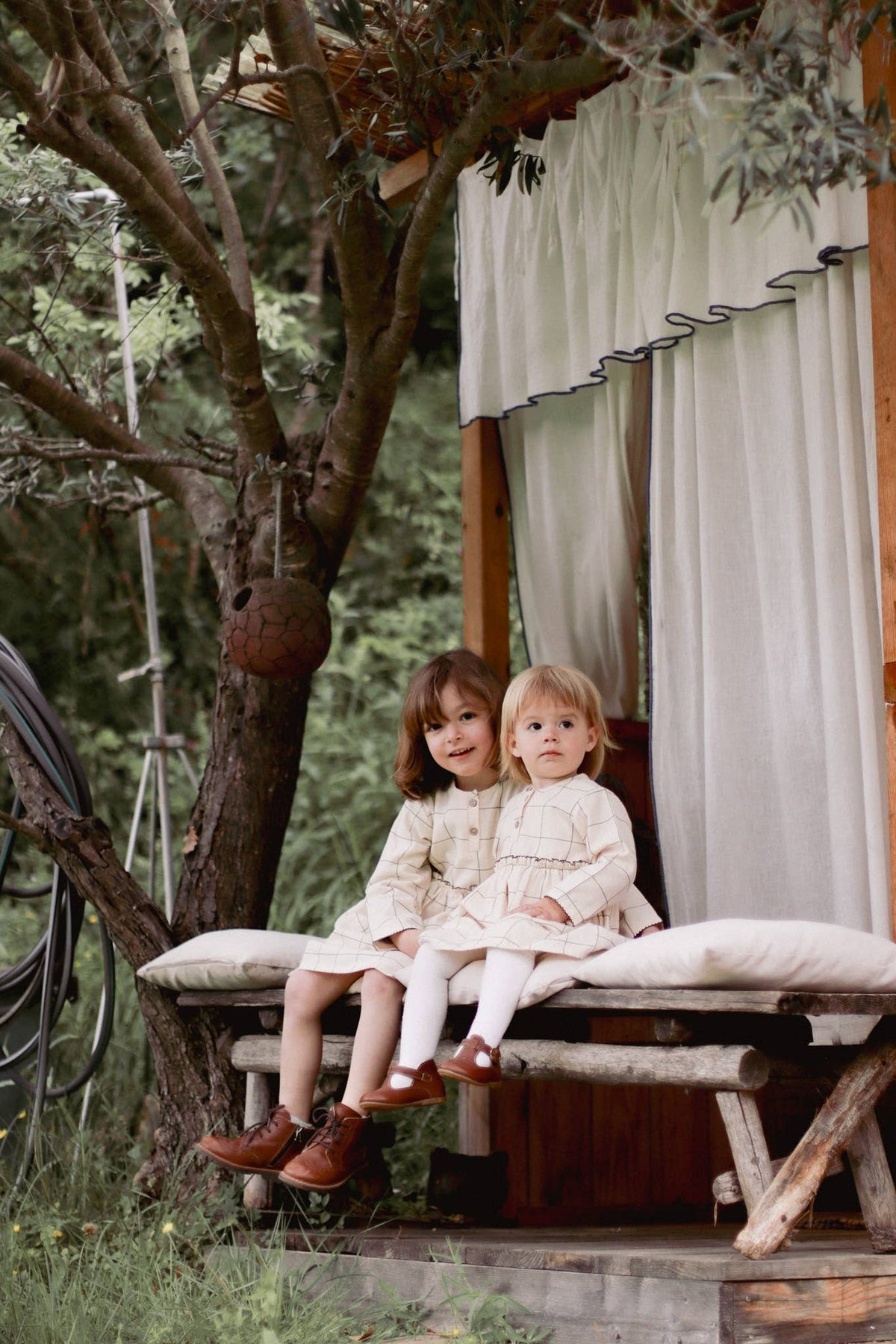 Baby / Girl Check Patterned Dress 100% Cotton OEKO-TEX