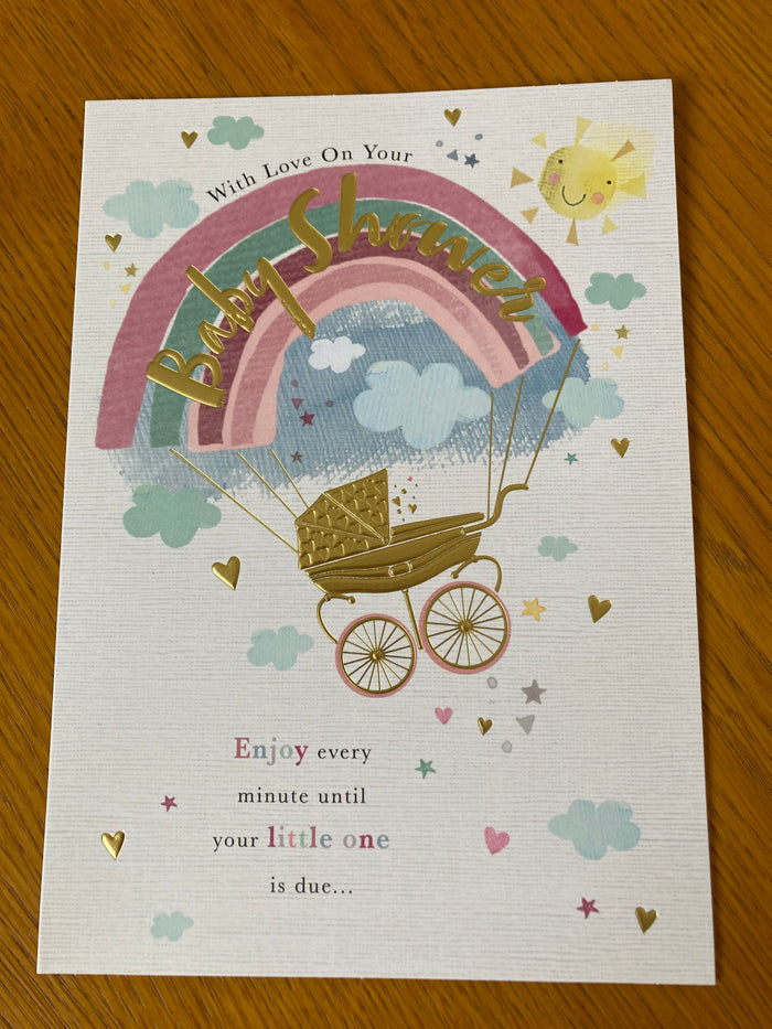 Greetings Cards - Baby Shower - Leaving To Have A Baby