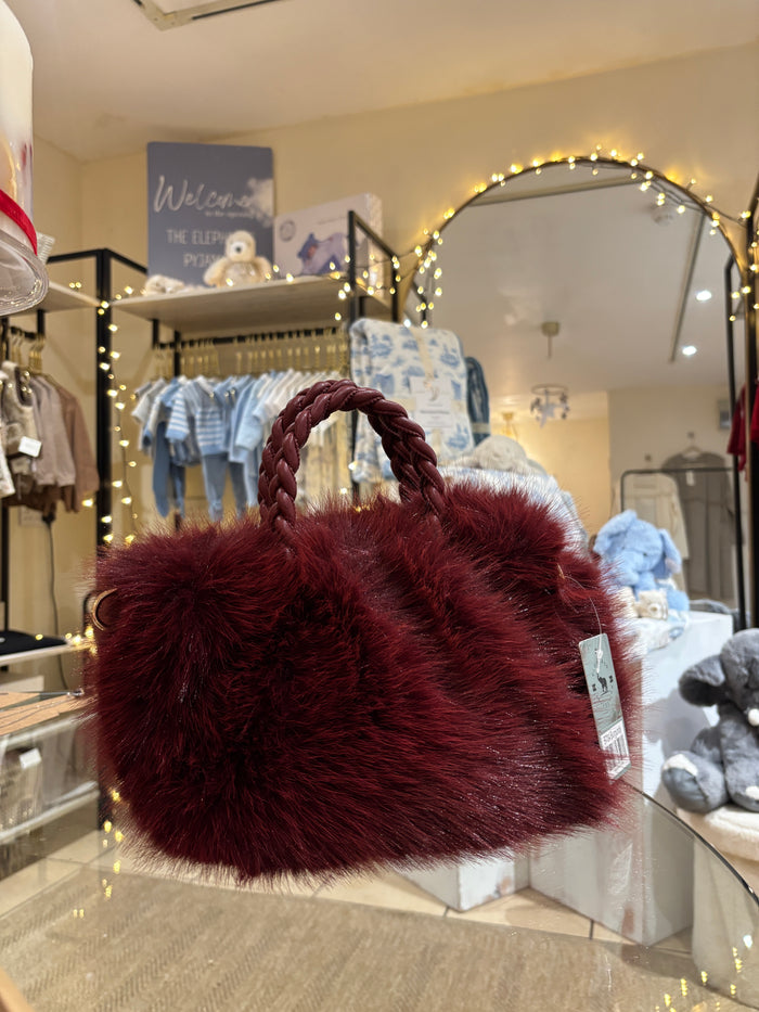 Faux Fur Ladies Handbags