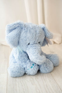 Plush Blue Elephant