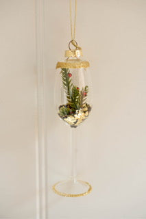 Prosecco Glass Chistmas Decoration