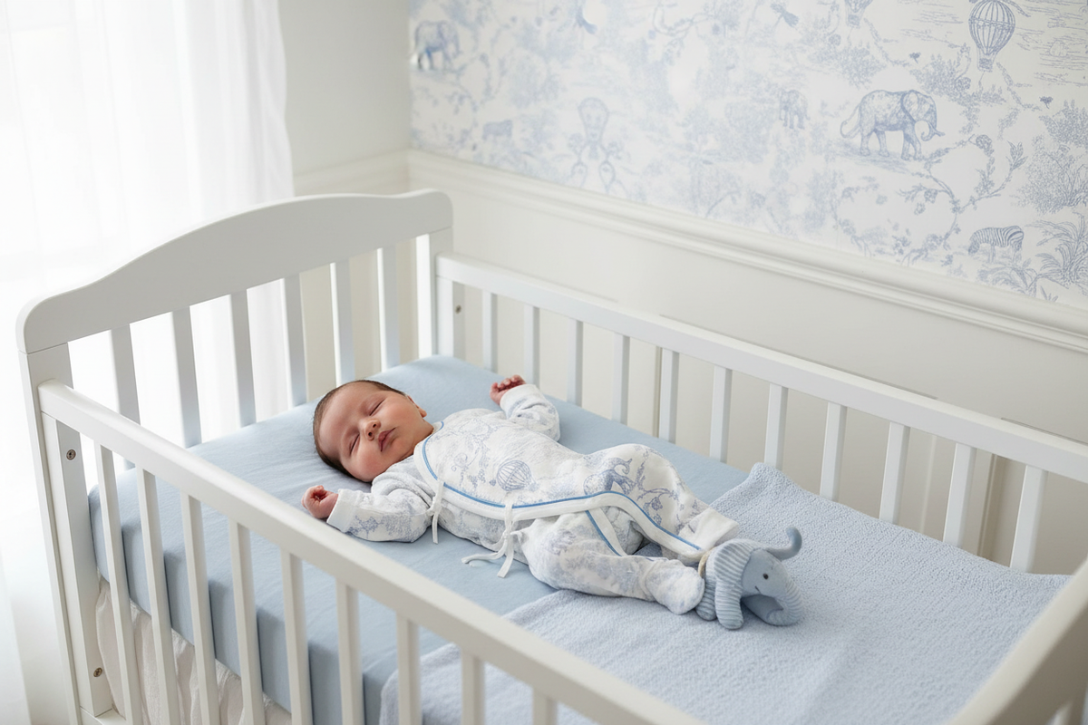 Dior Styled Safari Design Babygrow / Sleepsuit