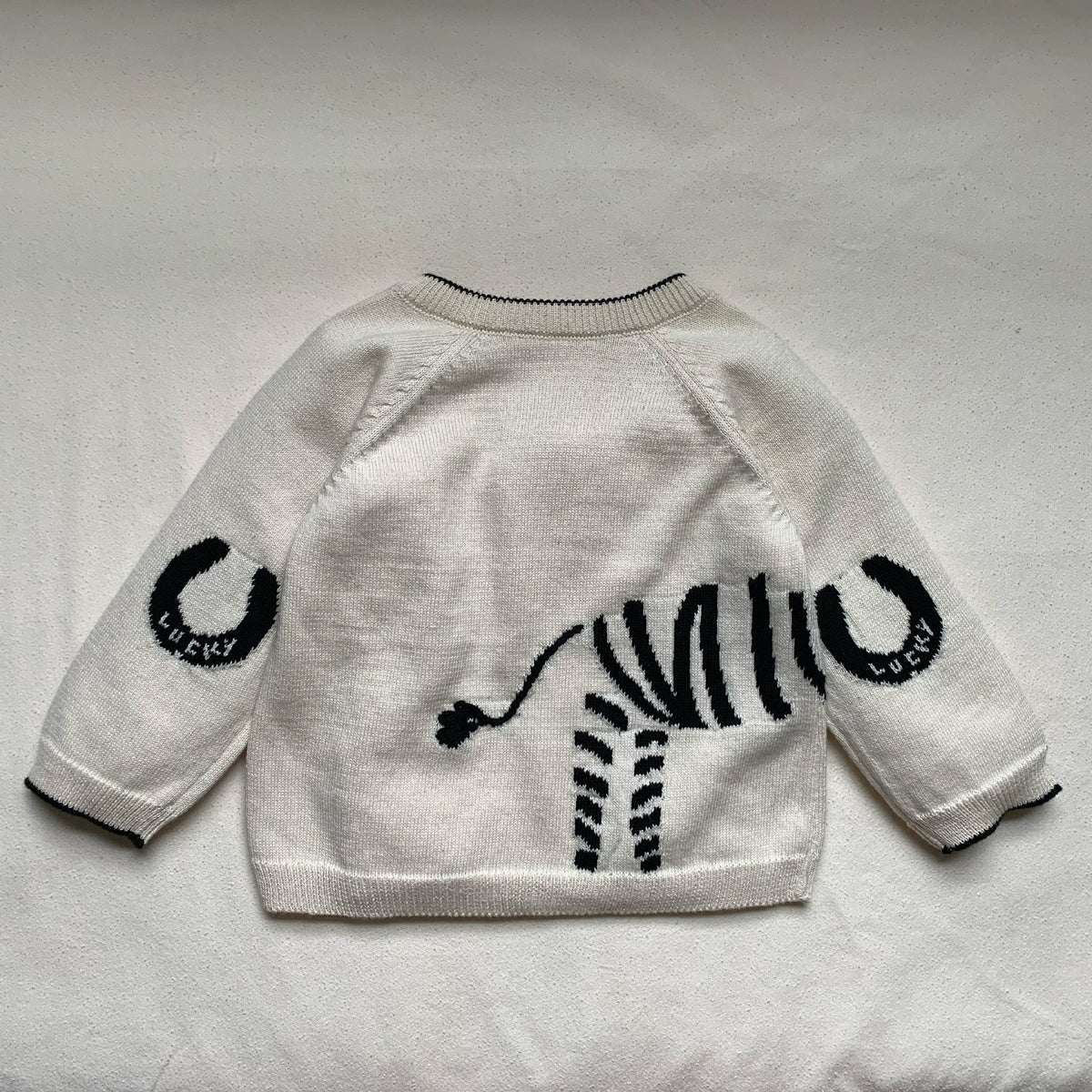 Lucky Zebra Jumper- Toddler